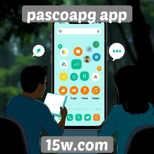 Explorando os recursos interativos do pascoapg app