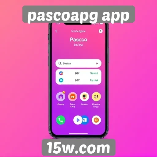 Análise da interface do usuário do pascoapg app